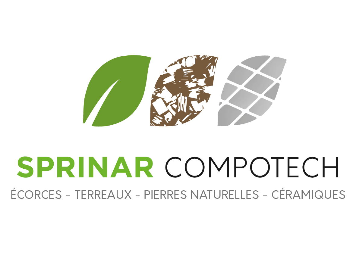 Plateforme compostage et produits pour jardins - SPRINAR COMPOTECH 67 : compost, terreau, pierres naturelles, ecorces, Niedermodern, Haguenau, Strasbourg, Brumath